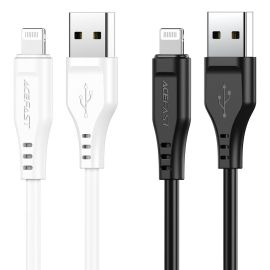 Acefast C3-02 USB-A to Lightning TPE Charging Data Cable, 1.2 Meter
