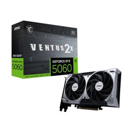 MSI GeForce RTX 5060 8G GAMING TRIO OC, 8GB GDDR7 128-bit PCIe 5.0 Graphics Card, Triple-Fan TRI-FROZR Cooling, DisplayPort 2.1b & HDMI 2.1b