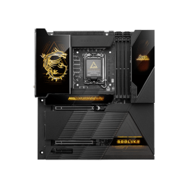 MSI MEG Z890 GODLIKE E-ATX Gaming Motherboard, Intel 14th/15th Gen LGA1700, Z890 Chipset, DDR5 8000+ OC, PCIe 5.0 x16, Dual Gen5 M.2, Thunderbolt 4, 10G & 2.5G LAN, Wi-Fi 7