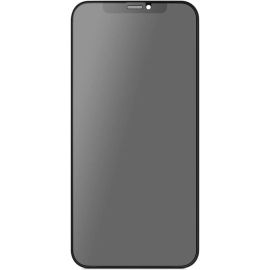 Promate Privacy Glass Screen Protector for iPhone 12, Aegis-i12