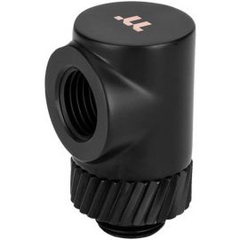 Thermaltake Pacific SF 90° Liquid Cooling Adapter Matte Black G1/4 Rotatable Fitting | CL-W396-CU00MK-A