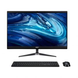 Acer Veriton Z2 VZ2592G All In One PC with 12th Gen Intel Core i5-1235U 10 Cores Upto 4.40GHz/4GB DDR4 RAM/512GB SSD Storage/Intel Iris XE Graphics/21.5" FHD Active Matrix TFT Display/WiFi-6/Operating System (Dos/No OS) + USB Keyboard & USB Mouse