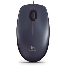 Logitech mouse M90 wired grey 