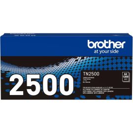 Brother Genuine TN2500 Black Toner Cartridge, Standard Yield