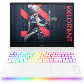 HP OMEN MAX 16-ah0029ne Gaming Laptop Intel Core Ultra 7-255HX Processor 32GB Ram 1TB SSD Storage NVIDIA GeForce RTX 5070 Ti-12GB Graphics 16 Inch WQXGA 240Hz Display Operating System Windows 11 English Arabic Keyboard - Ceramic White