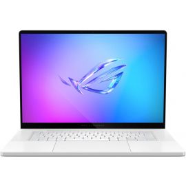 Asus ROG Zephyrus G16 Gaming Laptop Intel Core Ultra 9 285HX Processor 32GB RAM 1TB SSD Storage NVIDIA GeForce RTX 5080 Graphic 16 inch WQXGA Display English Arabic Keyboard White Operating System (Windows 11 Modified)