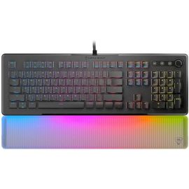 Turtle Beach Vulcan II Max Optical-Mechanical Gaming Keyboard TITAN II Optical Switches Full-Size USB Wired, 1 000 Hz Polling, AIMO RGB, Detachable Palm Rest