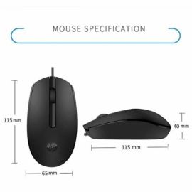 HP Mouse Usb M10 WIRED-BLACK