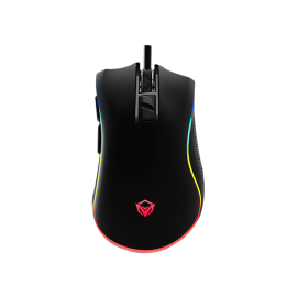 Meetion Hera Tracking Gaming Mouse - 6,400 DPI, RGB Backlighting, and Ergonomic Design