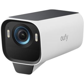 كاميرا مراقبة Eufy Cam S3 Pro T81623W1 فائقة الوضوح تعمل بالطاقة الشمسية بدقة 4K، مزودة برادار مزدوج الكشف، وتقنية التعرف على الحركة بالذكاء الاصطناعي، وصوت ثنائي الاتجاه، ورؤية ليلية، وتركيب لاسلكي - نظام مراقبة منزلي ذكي مقاوم للعوامل الجوية
