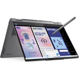 Lenovo Yoga 7 2-in-1 14ILL10 Laptop Intel Core Ultra 7-258V Processor 32GB Ram 1TB SSD Storage  Intel Arc Graphics 140V 14 Inch 2.8K OLED Touch Display With Pen Operating System Windows 11 Home English Arabic Keyboard - Luna Grey