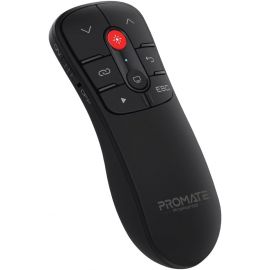 Promate Universal Intuitive Wireless Presenter 2.4 GHz USB Presenter Remote with Laser Pointer & Slide Navigation