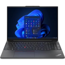 Lenovo ThinkPad E16 G1 Laptop Intel Core i5‑13420H Processor 8GB Ram 512GB SSD Storage Intel UHD Graphics 16″ WUXGA IPS Display Operating System (Windows 11 Modified) English Arabic keyboard - 	 Graphite Black