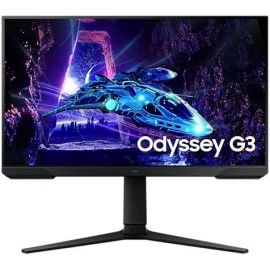 Samsung Odyssey G3 G30D LS24DG302EMXUE 24 Inch FHD Gaming Monitor VA Panel,180Hz Refresh Rate 1ms response time(MPRT) AMD FreeSync 3-Sided Borderless DisplayPort 1.4, HDMI 2.0, Black