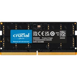 Crucial 32GB DDR5‑5600 SO‑DIMM (CT32G56C46S5) – 262‑Pin, CL46, 1.1 V Unbuffered Laptop Memory Module
