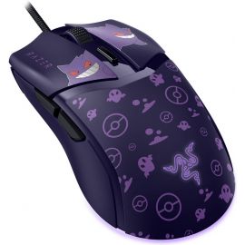 Razer Cobra Pokemon Gengar Edition Wired Gaming Mouse 8500 DPI + Optical Sensor 300 IPS Max Speed Optical Mouse Switches Gen-3 6 Programmable Buttons Chroma RGB Lighting - Violet