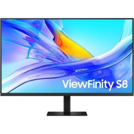 SAMSUNG Smart Monitor 37 inch S8 S8UD 4K UHD VA Display 3840 x 2160 60Hz Refresh Rate 5ms Response Time Flicker-Free Feature, Black