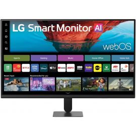  LG Smart Monitor AI U7s 4K Monitor 32" UHD 3840 x 2160 VA Display 60Hz Refresh Rate 5ms (GtG @ Faster) Response Time 1.07b Color Support Black Stabilizer 2× HDMI 1× USB 2.0 - Black