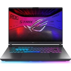 Asus ROG Strix G16 G614PR-G16 Gaming Laptop AMD Ryzen 9 8940HX Processor 16GB Ram 1TB SSD Storage NVIDIA RTX5070TI-12GB 16 FHD 165Hz Display Operating System Windows 11 Eclipse Gray English Keyboard 