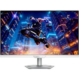GIGABYTE M27Q2 QD ICE Gaming Monitor 27inch QHD Quantum Dot 200Hz Refresh Rate 1ms GTG Response Time SS IPS HDR400, FreeSync and G‑SYNC Compatible, USB‑C with PD, White