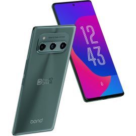 Daria BOND 5G Android 14 Smartphone, 8GB RAM, 256GB Storage, 50MP AI Triple Camera, 120Hz Curved AMOLED, Octa-Core 2.6 GHz, Web3 Monetization, Free Daria Entertainer subscription, Built-In Wallet, Green Color