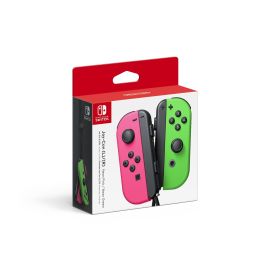 Joy Con Controllers Nintendo Switch Neon Green/Pink