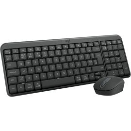 Logitech MK250 Wireless Keyboard and Mouse Combo 2.4GHz Bluetooth Dual Mode Compact English Layout Graphite