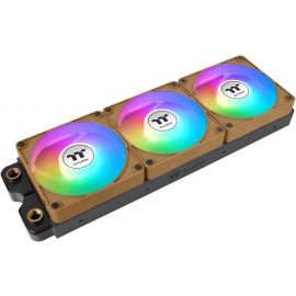Thermaltake CT140 EX Reverse ARGB Sync 140mm PC Cooling Fans 3-Pack, PWM 500-1800 RPM Gravel Sand