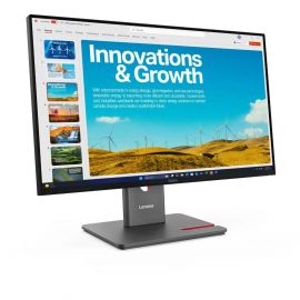 Lenovo 64B1GAT1UK ThinkVision P24QD-40 23.8" QHD IPS Display Refresh Rate Max 120Hz Response Time 4ms GtG (Extreme mode) / 6ms GtG (Typical mode) Tilt, Swivel, Pivot, Height Adjust Stand- Eclipse Black