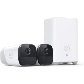 كاميرا الأمان المنزلية اللاسلكية eufyCam 2 Pro 2+1 بيضاء - T88513D1