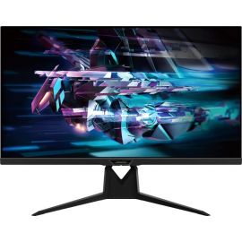 GIGABYTE AORUS FI32U Gaming Monitor 31.5 inch 4K UHD SS IPS 144 Hz Refresh Rate 1 ms GTG Response Time HDR400, HDMI 2.1/DP/USB‑C with KVM and FreeSync Premium Pro - Black