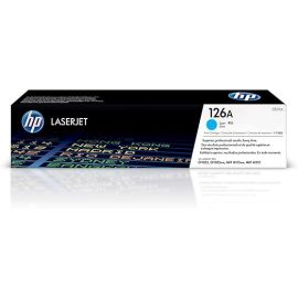 HP 126A Cyan Original LaserJet Toner Cartridge (CE311A)