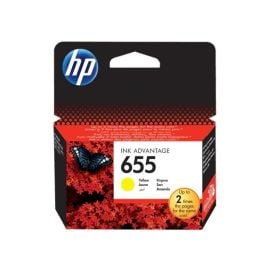HP 655 Yellow Original Ink Cartridge CZ112AE