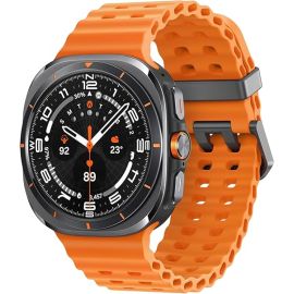 Samsung Galaxy Watch Ultra (2025) LTE Smartwatch – 47mm, Titanium Gray, Durable Titanium Casing, Cushion Design, Quick Button, AI-Powered Health Monitoring (International Version)