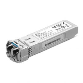 TP‑Link TL-SM5110-LR 10GBASE‑LR SFP+ Single‑Mode Fiber Transceiver 10 Gbps, 10 km, LC Duplex, Hot‑Swappable