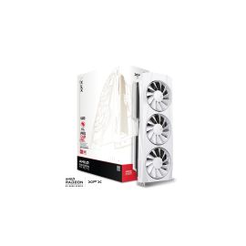XFX QuickSilver AMD Radeon RX 9070 OC White Gaming Edition, 16GB GDDR6, RDNA 4, PCIe 5.0, 2700 MHz Boost, 3Fan Cooling, 3.5 Slot Design