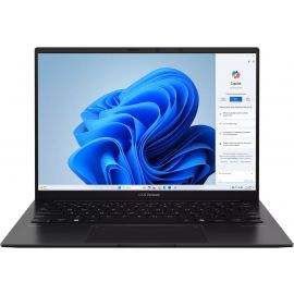 ASUS Zenbook 14 UM3406GA-QD031W Laptop AMD Ryzen AI 7-445 Processor 32GB Ram 1TB SSD Storage AMD Radeon Graphics 14 Inch WUXGA OLED Display Operating System Windows 11 Home English Arabic - Jade Black