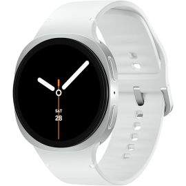Samsung Galaxy Watch8 40mm Silver Smartwatch, Bluetooth, Cushion Design, Dynamic Lug System, 3nm Processor, Sleep & Running Coach (International Version)