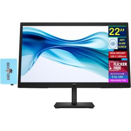HP Series 3 Pro Monitor 21.45 inch 322pv FHD VA 1920 x 1080 100 Hz Refresh rate 5ms GtG Response time Anti-glare HDMI 1.4 Black