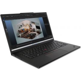 Lenovo P14s Laptop Intel Core Ultra 7 155H Processor 16GB Ram 512GB SSD Storage NVIDIA RTX 500-4GB Graphics 14.5 Inch Display Operating System (Windows 11 Modified) English Arabic Keyboard - Black