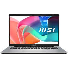 MSI Modern 14 F13MG Laptop Intel Core i3-1315U Processor 8GB RAM 512GB SSD Storage Intel Graphics 14 inch FHD IPS Display English Arabic Keyboard Grey Operating System Windows 11 Home