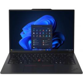 Lenovo ThinkPad X1 Carbon Gen 13 Aura Edition Laptop Intel Core Ultra 7 258V Processor 32GB Ram 1TB SSD Storage Intel Graphics 14 inch WUXGA Display Operating System Windows 11 Pro English Arabic Keyboard - Black 