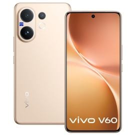 Vivo V60 Dual Sim Smartphone 12GB Ram 256GB Storage 5G Auspicious Gold Middle East Version