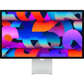 Apple Studio Display 5K 27-inch 5K Retina Display 5120 x 2880, Nano Texture Glass, Tilt-Adjustable Stand, 12MP Ultra Wide Camera USB-C / Thunderbolt 3 Connectivity - Silver 