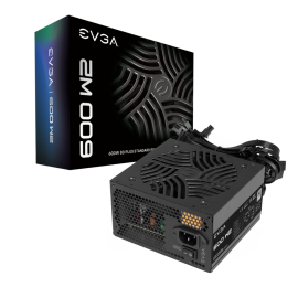 EVGA 600 W2، 80+ أبيض، مزود طاقة 600 وات