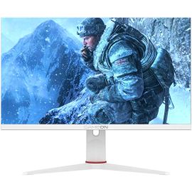 GAMEON Artic Pro Series Gaming Monitor FHD Fast IPS 1920 x 1080 360Hz Refresh Rate 0.5ms MPRT Resposne Time FreeSync/Adaptive-Sync/G-Sync Compatible, HDMI 2.1 / DP, PS5 - White 