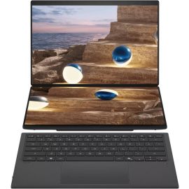 ASUS Zenbook DUO UX8407AA-SN066W Laptop Intel Core Ultra X9-388H Processor 32GB Ram 2TB SSD Storage Intel Arc Graphics Dual 14 Inch 3K OLED Touch Display Operating System Windows 11 Home English Arabic Keyboard - Moher Grey
