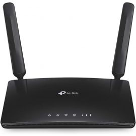 TP‑Link Archer MR200 AC750 Dual‑Band 4G LTE SIM Router Dual‑Band Wi‑Fi (300 Mbps + 433 Mbps), 4 LAN/WAN Ports, Detachable LTE Antennas, App Management