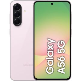 samsung galaxy A56 Dual Sim Smartphone 12GB Ram 256GB Storage 5G Pink Middle East Version