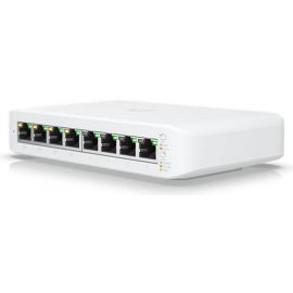 Ubiquiti UniFi USW-Lite-8-POE 8-Port Managed Gigabit PoE+ Switch – 4×802.3af/at PoE+, 52 W Total PoE Budget, Fanless Layer 2